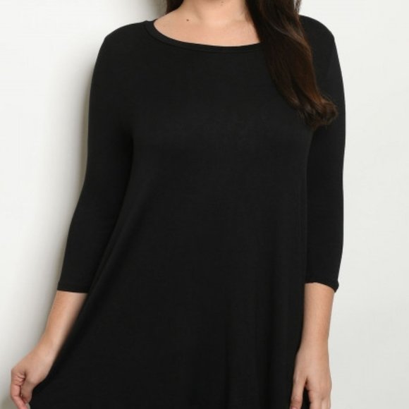 Tunic Top PLUS SIZE - Picture 1 of 4